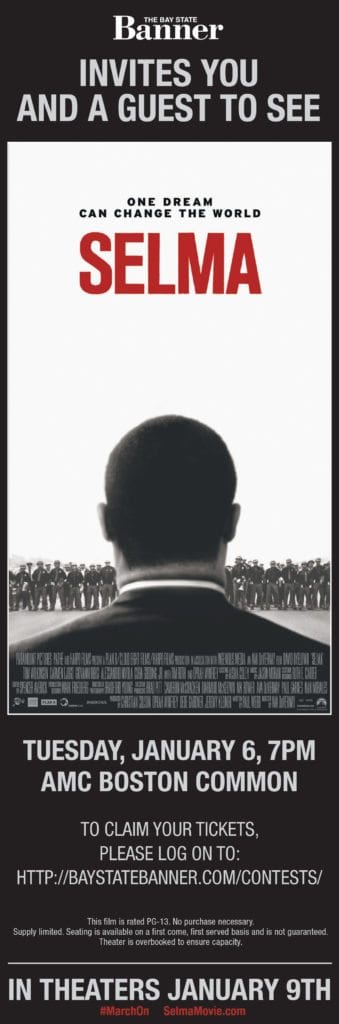 Win a pair of movie passes to Selma