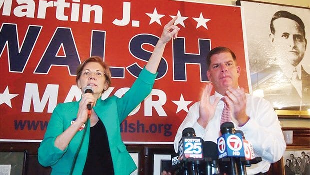 Walsh’s appeal to black, progressive voters points to shifting power in Hub