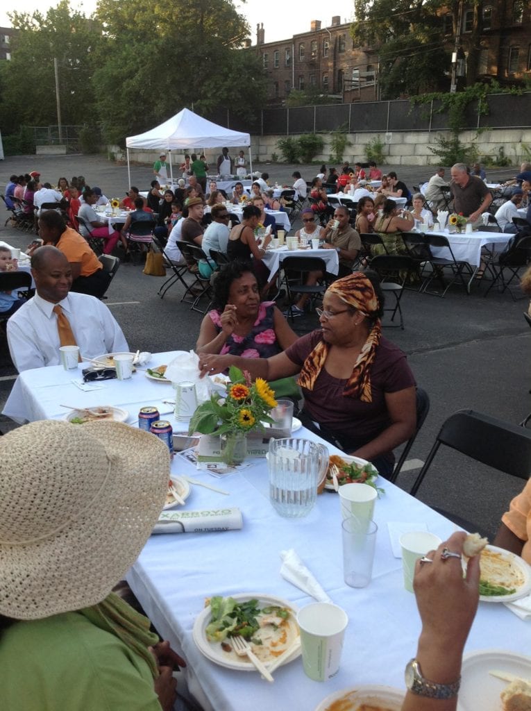 Haley House celebrates eight years in Dudley with Community Out-of-Doors Dinner