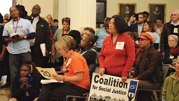 Criminal justice reform activists lobby for bill passage