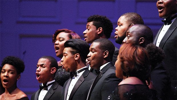 Berklee College of Music honors Fisk Jubilee Singers with tribute at Symphony Hall
