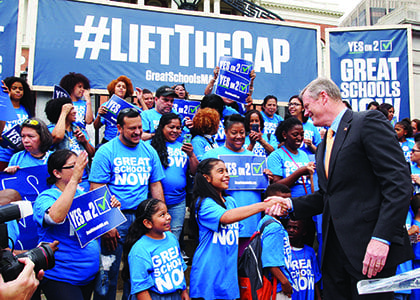 Lift the cap launches ballot campaign with rally