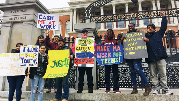 Mass. teens demand more funding for job opportunities