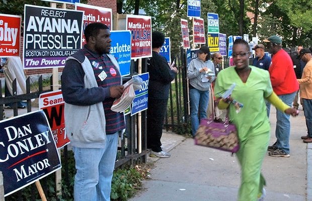 Candidates of color fade at Boston mayoral polls