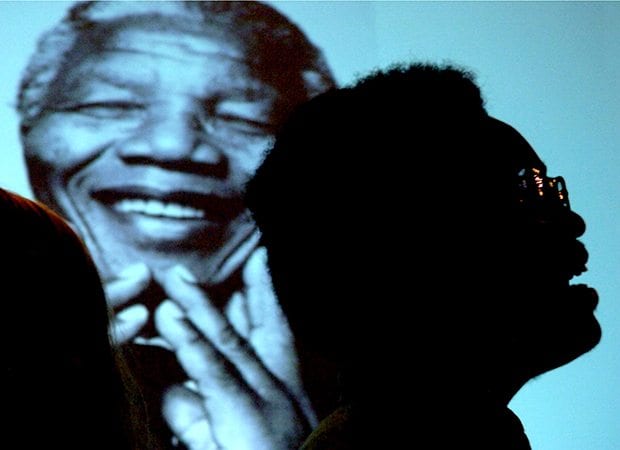 Nelson Mandela’s birthday celebration draws a large crowd