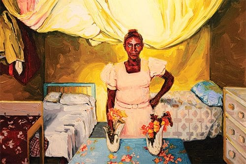 Militaristic Haitian past plays out in paintings