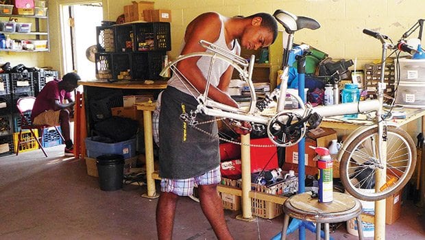 Building bikes and building a business