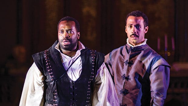Omar Robinson brings a new, vibrant Hamlet to life