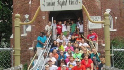 North Carolina congregation journeys to Roxbury to help renovate historic church