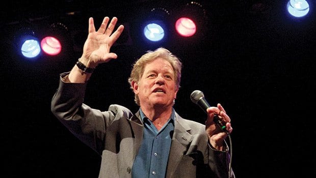 Jimmy Tingle pulled no punches on Trump during stand-up routine