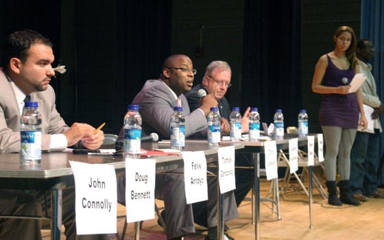 Council candidates debate youth issues at key forum