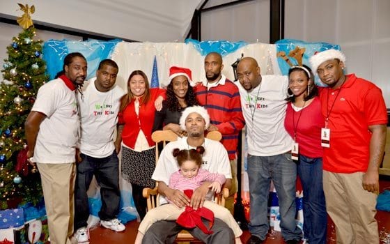 Holiday celebration warms the hearts of over 500 kids