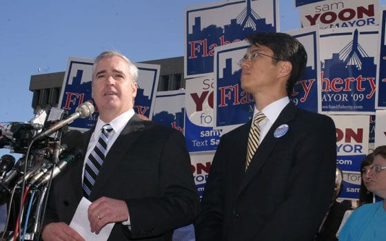 Even with Yoon, Flaherty faces uphill climb for black votes