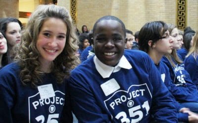 Students honor Dr. King's legacy with a day of service