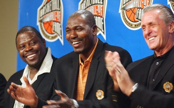 Ewing, Olajuwon linked again, this time in Hall