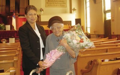 At 100, 'Aunt Gertrude' a witness to history