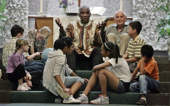 Pastor is only black member of white, affluent church