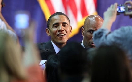 Obama makes bid in seven longtime Republican states Obama makes bid in seven longtime Republican states