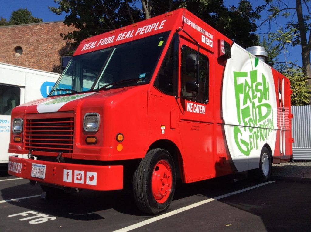 Fresh Food Generation Food Truck Tour & Pop-Up Cafe