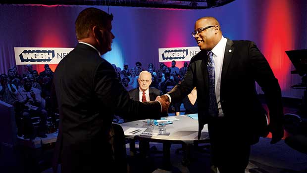 Jackson, Walsh face off in final mayoral debate