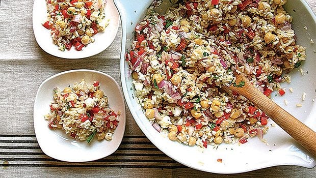 Wheat berries make for hearty winter salads