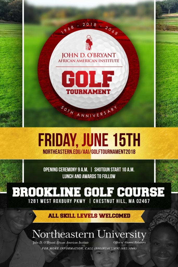Golf Tournament – The John D. O’Bryant African American Institute, Northeastern University