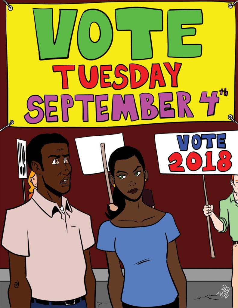 Vote Tuesday, Sept. 4!