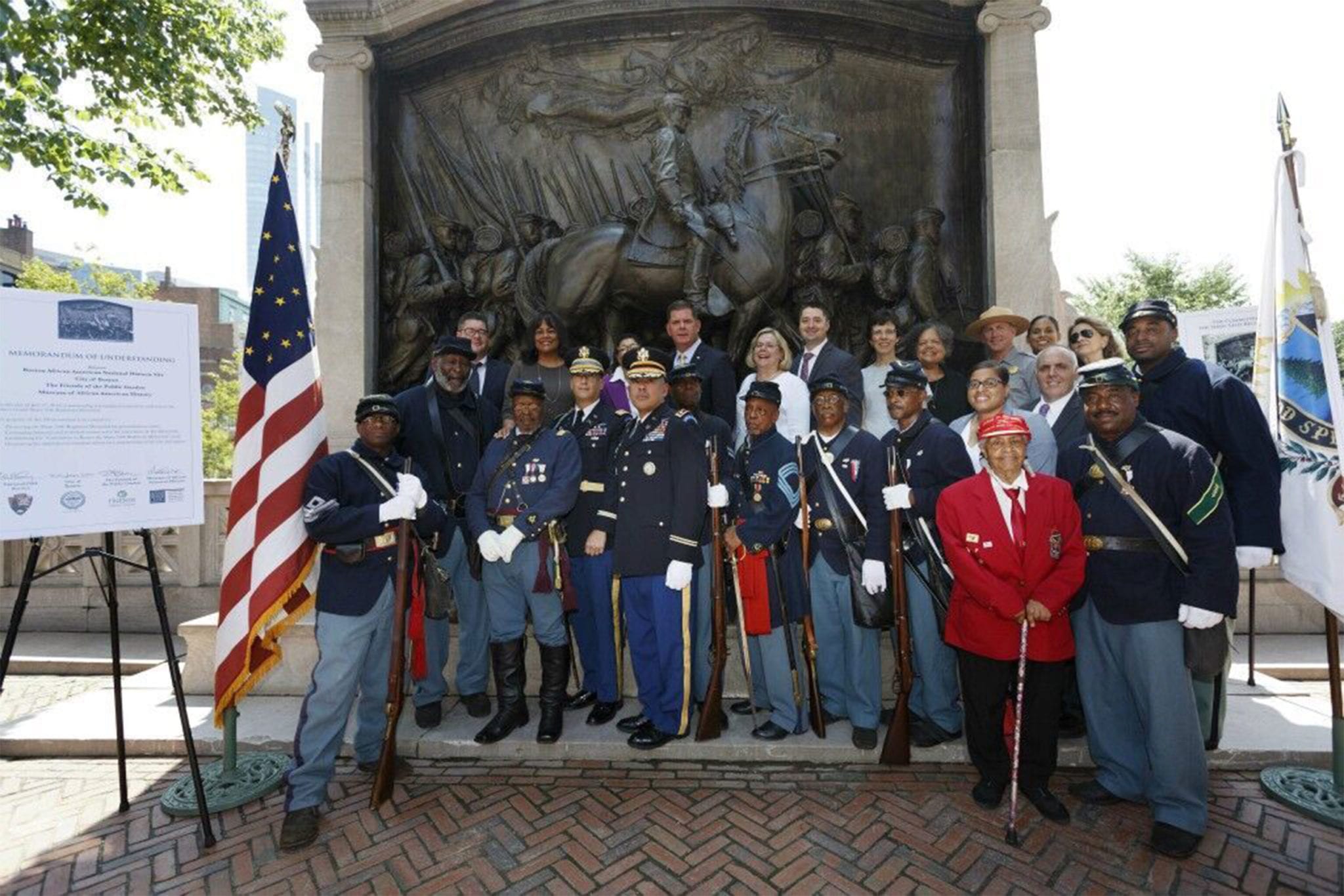 Boston Scenes 8-16-18: Restoring the Shaw 54th Regiment Memorial - The ...