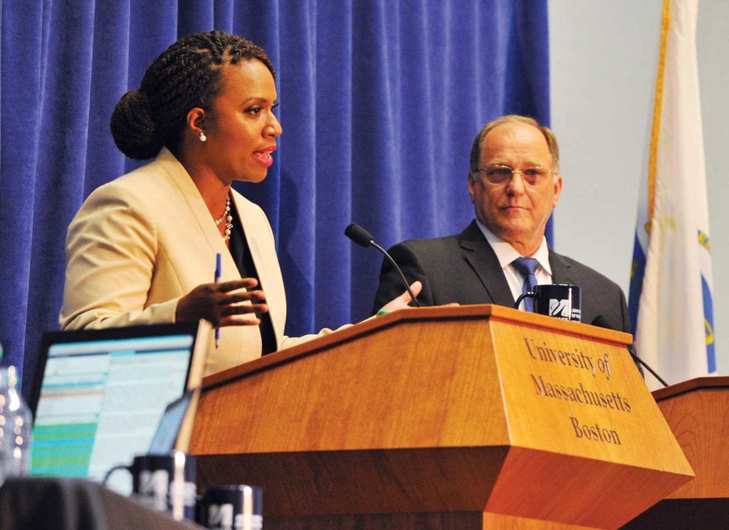 Capuano, Pressley debate at UMass