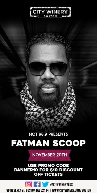 FATMAN SCOOP at the City Winery!