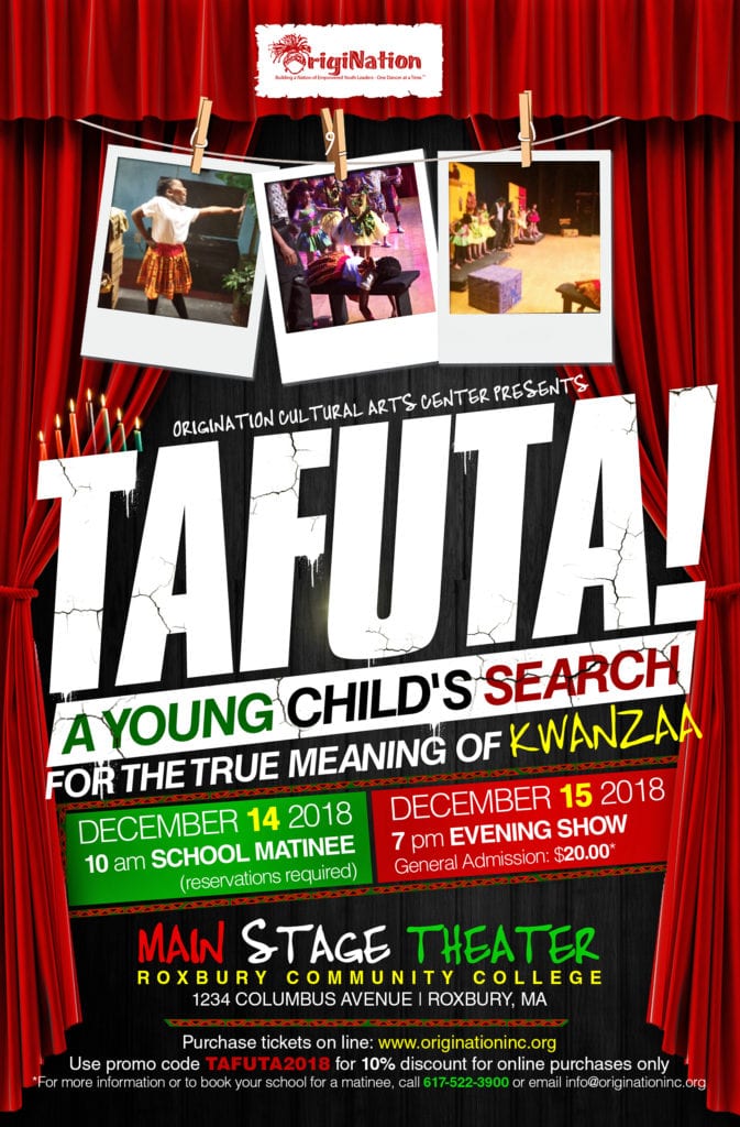 Tafuta! A Young Child’s Search for the True Meaning of Kwanzaa