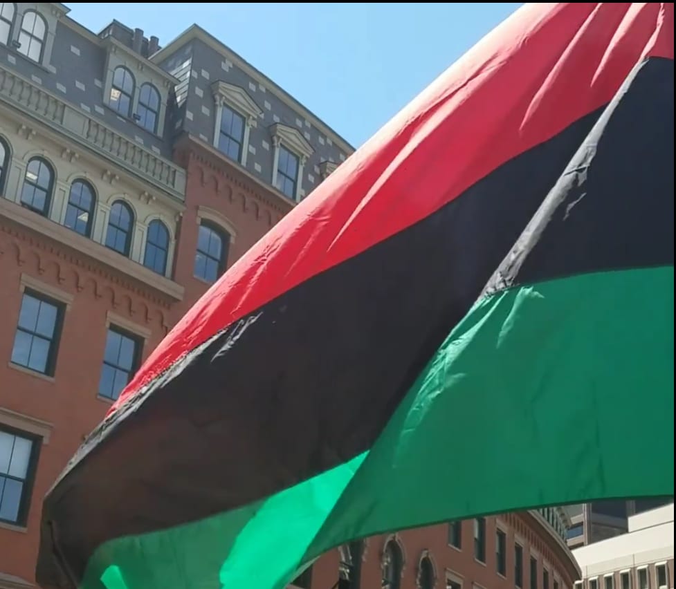 Malcolm X Day RBG (Red, Black & Green) Flag Raising