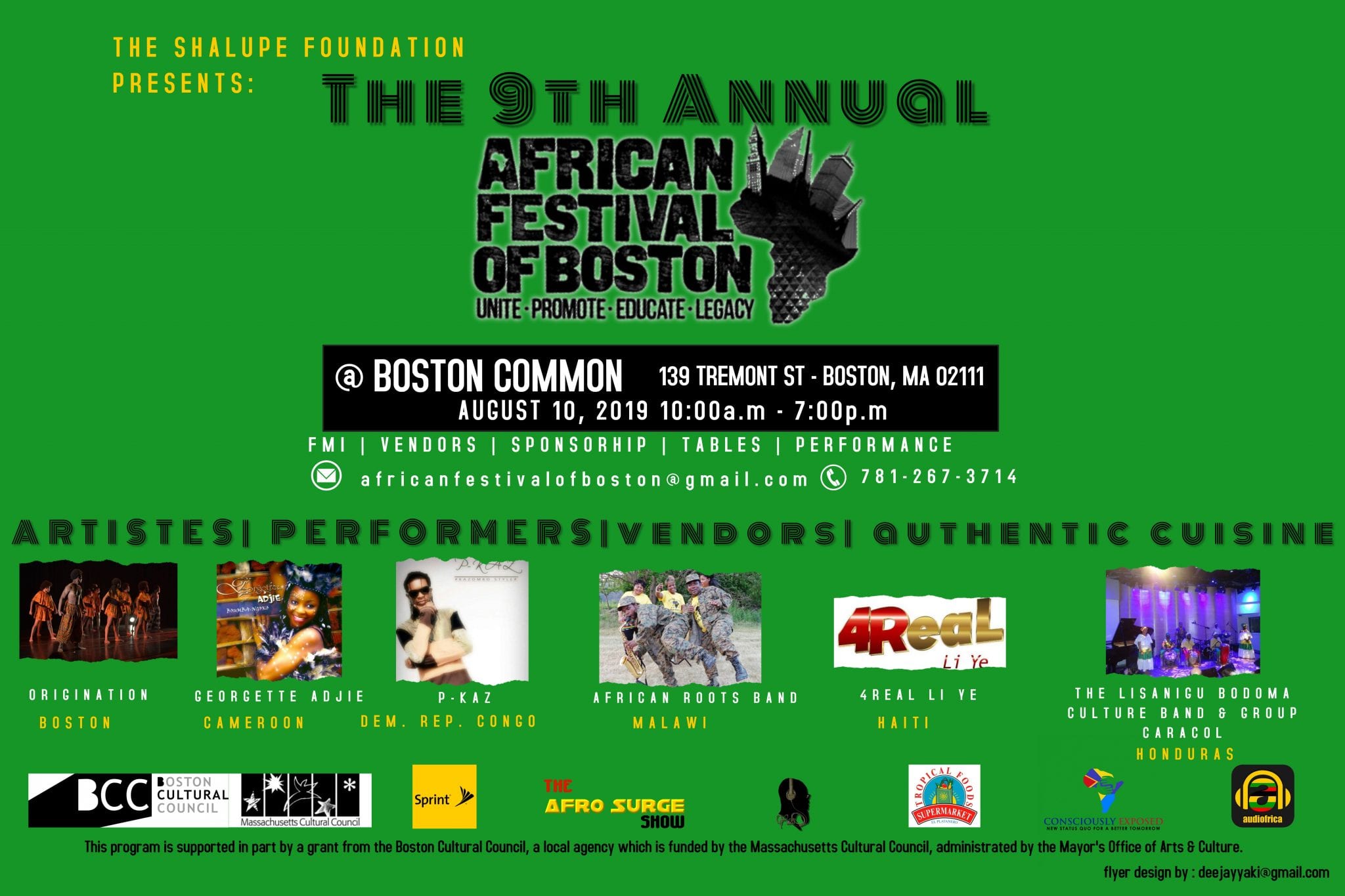 9th Annual African Festival of Boston