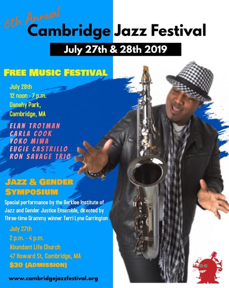 6th Annual Cambridge Jazz Festival plus Jazz & Gender Symposium