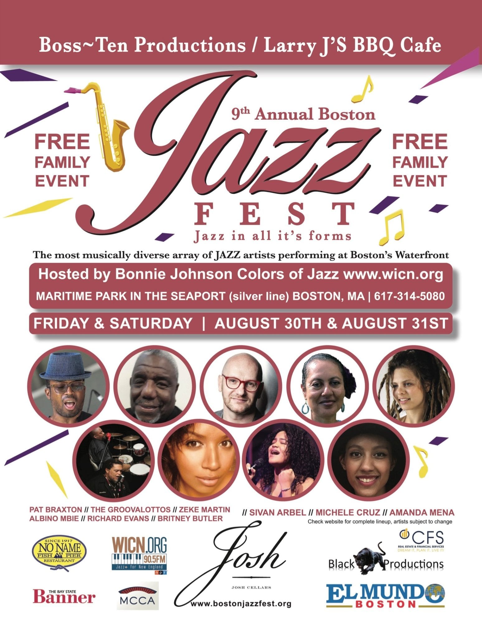 9th Annual Boston JAZZ Fest - The Bay State Banner