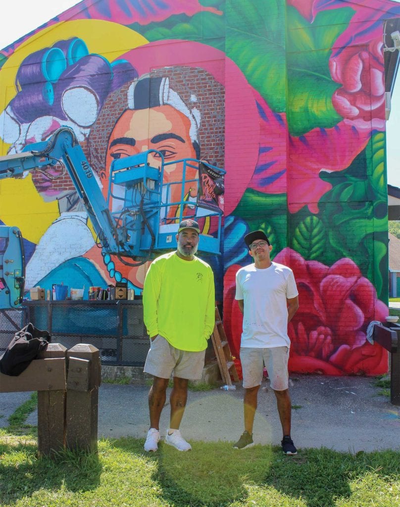 Artists paint Worcester with powerful work