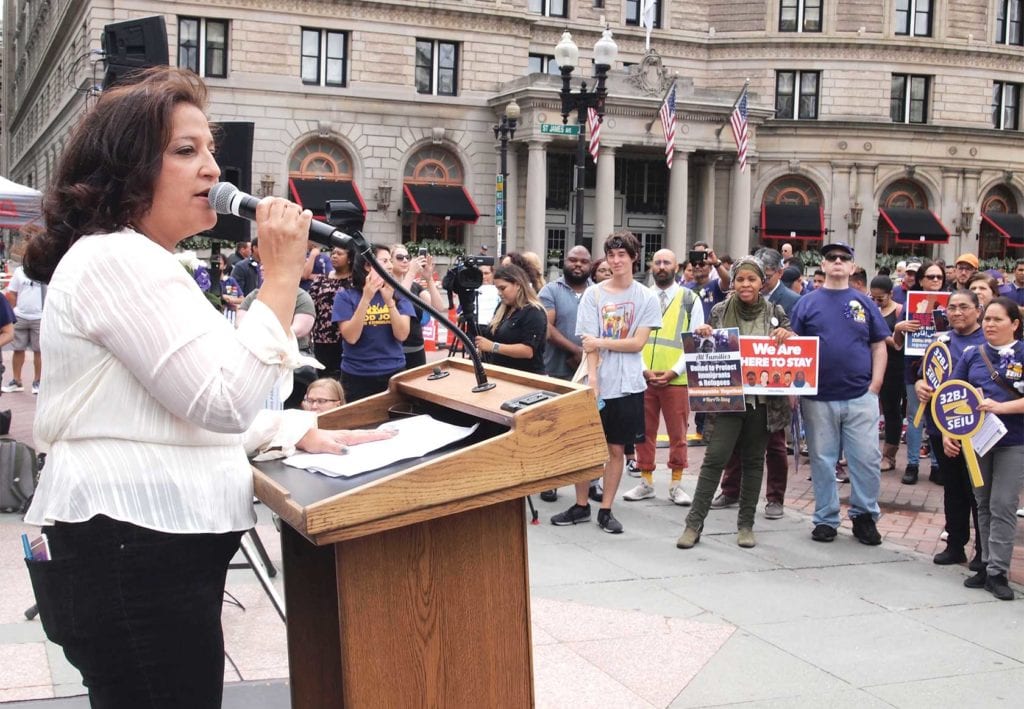 Labor Day speakers put focus on immigrant rights