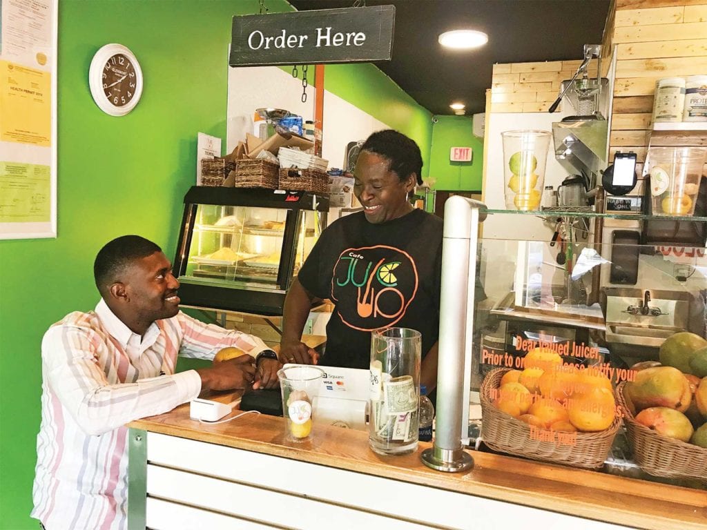 Mattapan entrepreneur taps SBA to launch juice shop