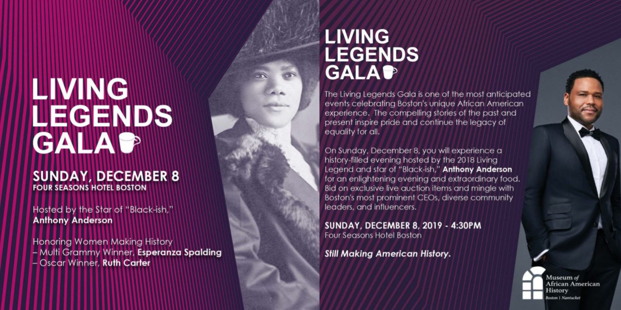 Living Legends Gala celebrating Boston's African American experience