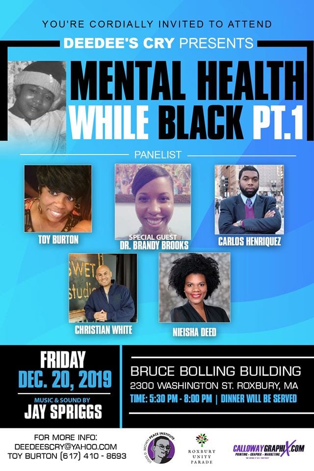 DeeDee’s Cry Presents Mental Health While Black PT.1