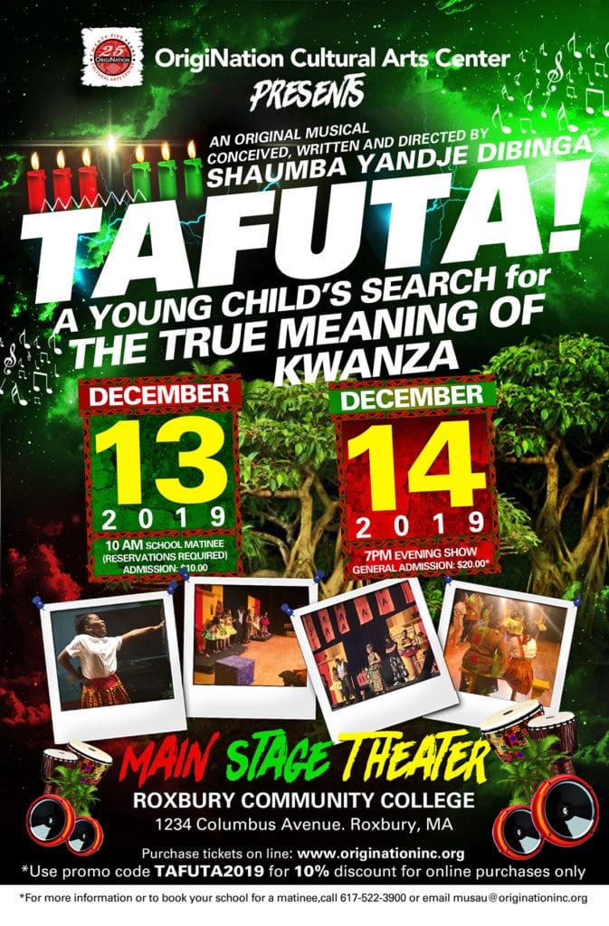 Tafuta! A Young Child’s Search for the True Meaning of Kwanzaa