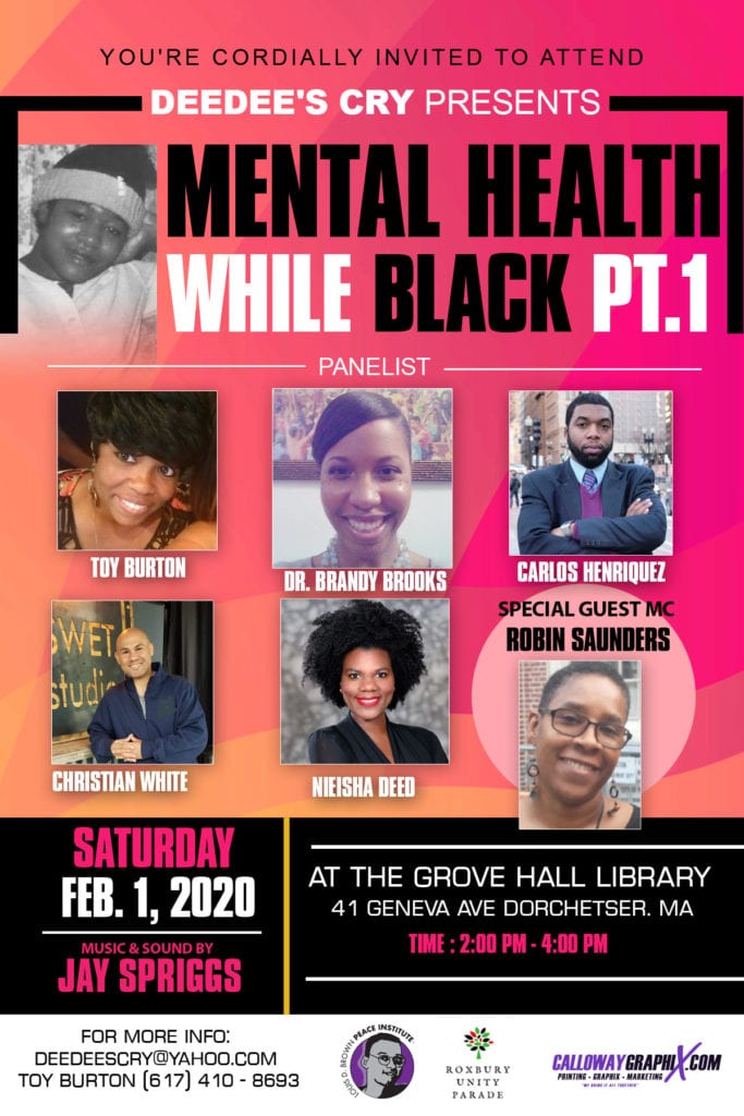 DeeDee’s Cry Presents Mental Health While Black PT.1