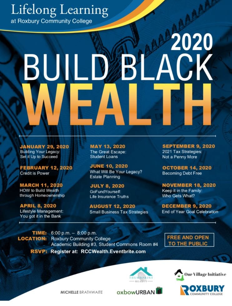 2020 Build Black Wealth: FREE Monthly Series