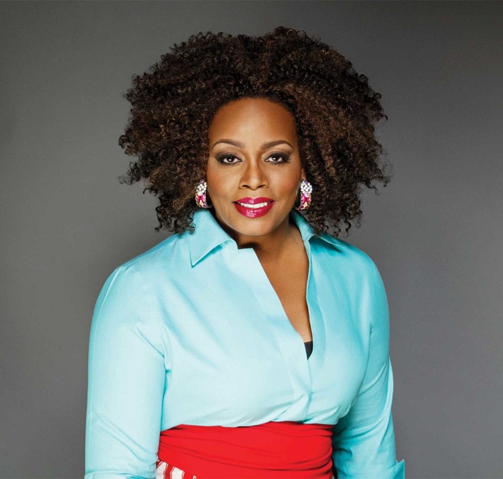 Jazz vocalist Dianne Reeves: Yesterday,  today, and  tomorrow