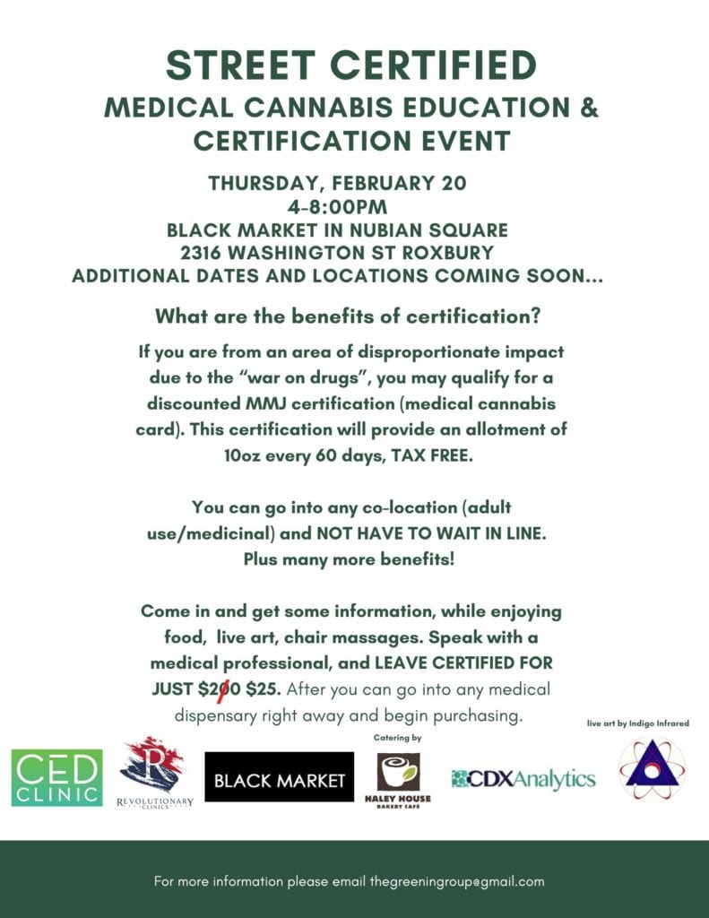 Street Certified Medical Cannabis & Certification Event