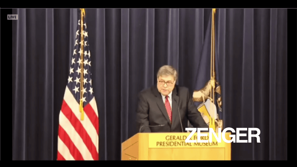 Barr: Crime more dangerous to black people than systemic racism in police departments