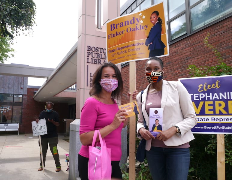 Brandy Fluker Oakley wins 12th Suffolk primary