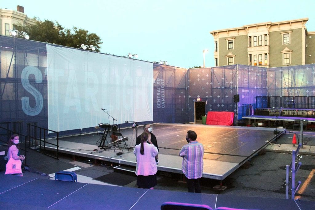 Starlight Square safely stages performances, public art