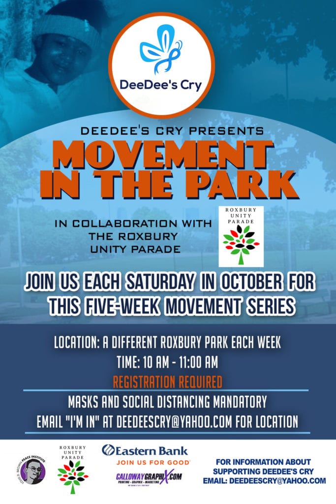 DeeDee’s Cry Presents Movement in the Park