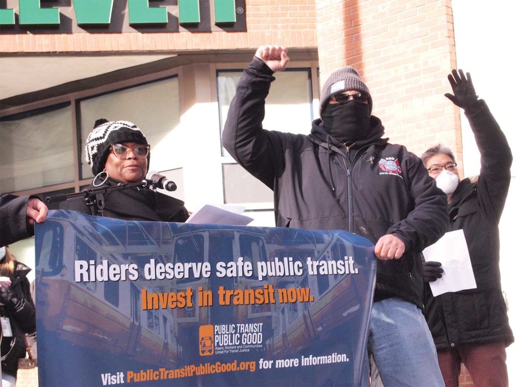 Transit activists protest MBTA service cuts